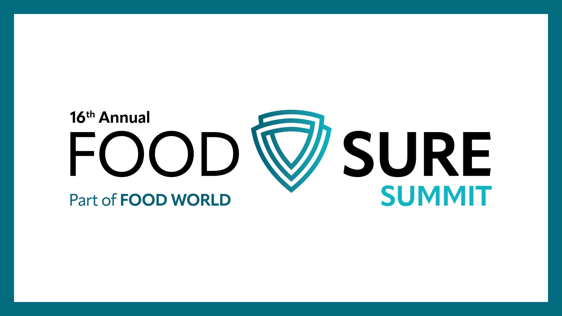 16TH ANNUAL FOOD SURE SUMMIT